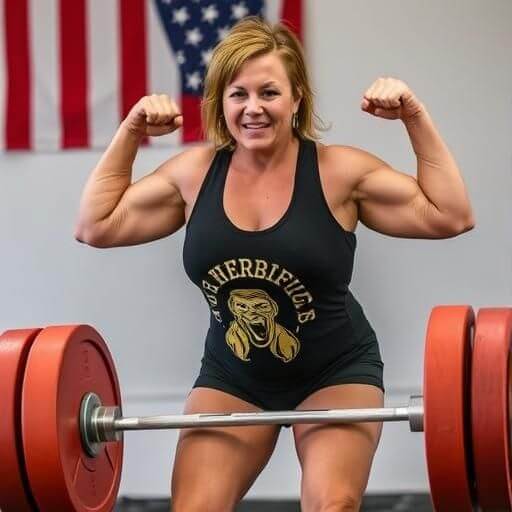 Веганская 59‑летняя Тамми Албанез побила мировые рекорды в пауэрлифтинге.